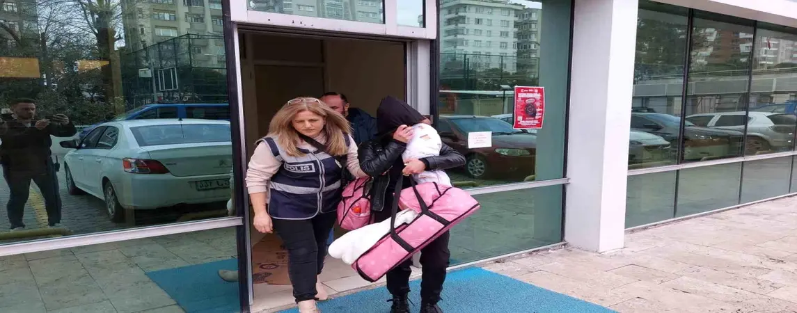 Samsun da 53 Suç Kaydı Bulunan Hırsız Yakalandı 