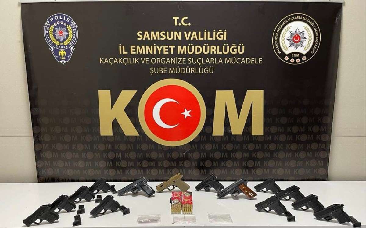 Samsun da Eş Zamanlı Operasyon 