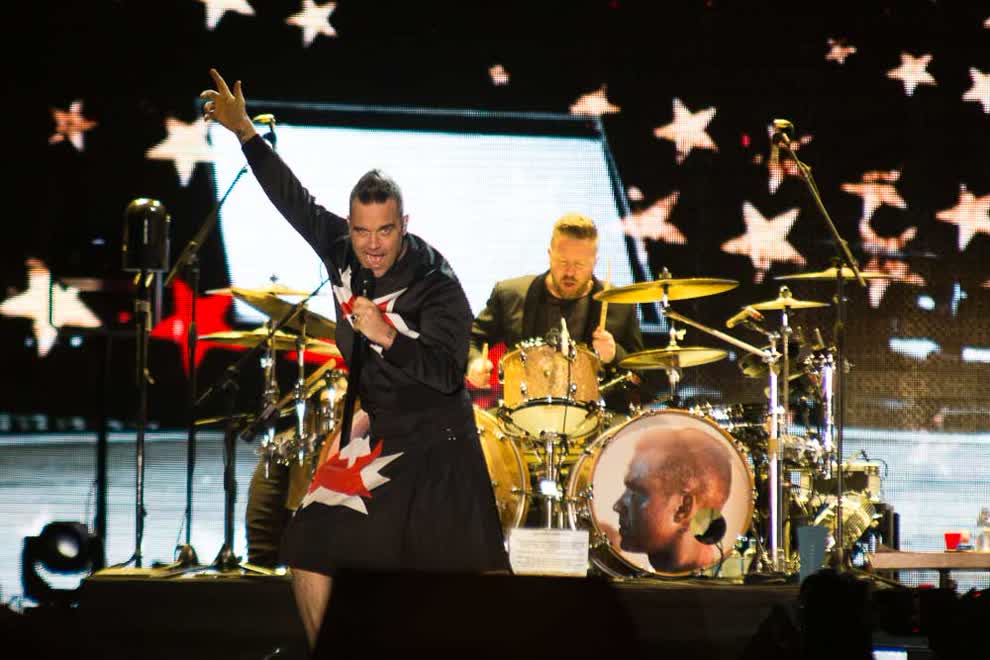 Robbie Williams Türkiye'de