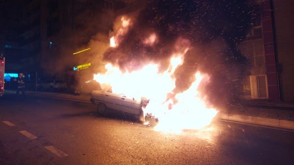 Vezirköprü de Feci Yangın 