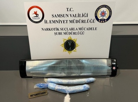 Isıtıcının İçinden Uyuşturucu Çıktı 