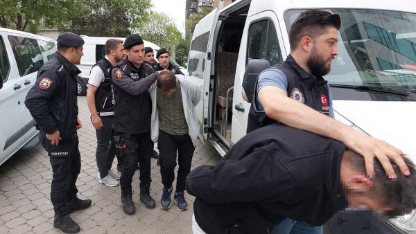 Samsun da Narkotik Operasyonu 7 Kişi Yakalandı 