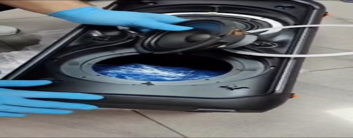 Ses Sisteminin İçinden Uyuşturucu Çıktı