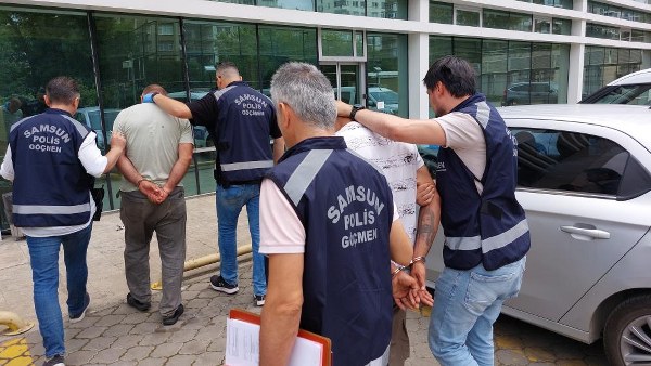 Göçmen Kaçakçıları Samsun Polisinden Kaçamadı