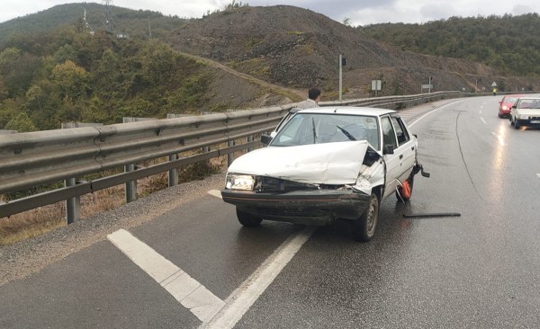 Kavak da Trafik Kazası 