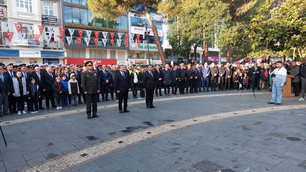 Samsun'da 10 Kasım Atatürk'ü Anma Töreni