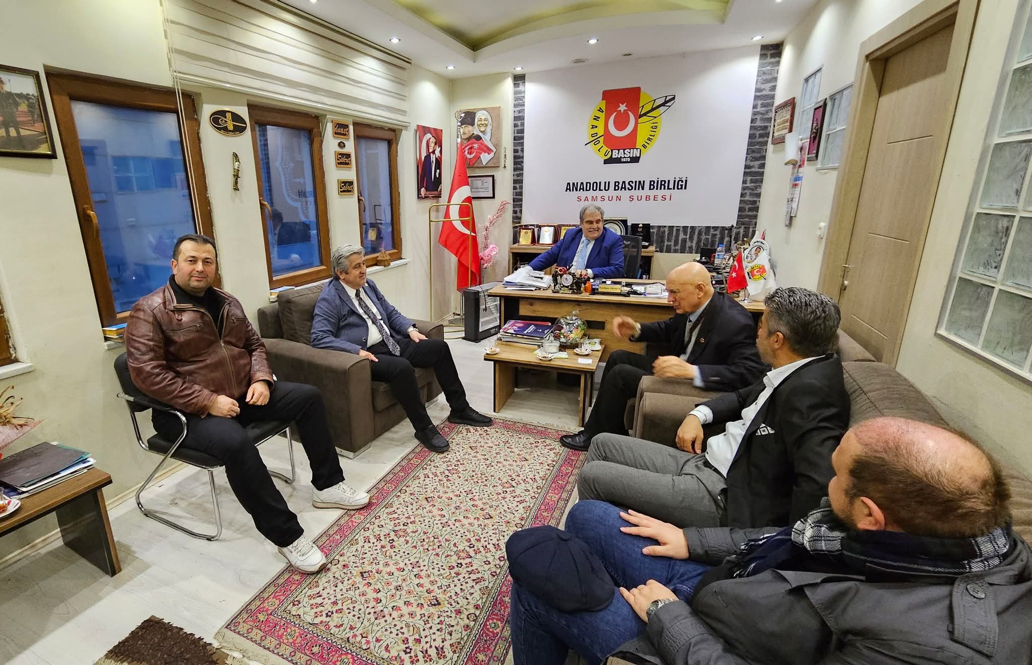 CHP Samsun Milletvekili Dr. Murat Çan’dan Basın Kuruluşlarına Ziyaret