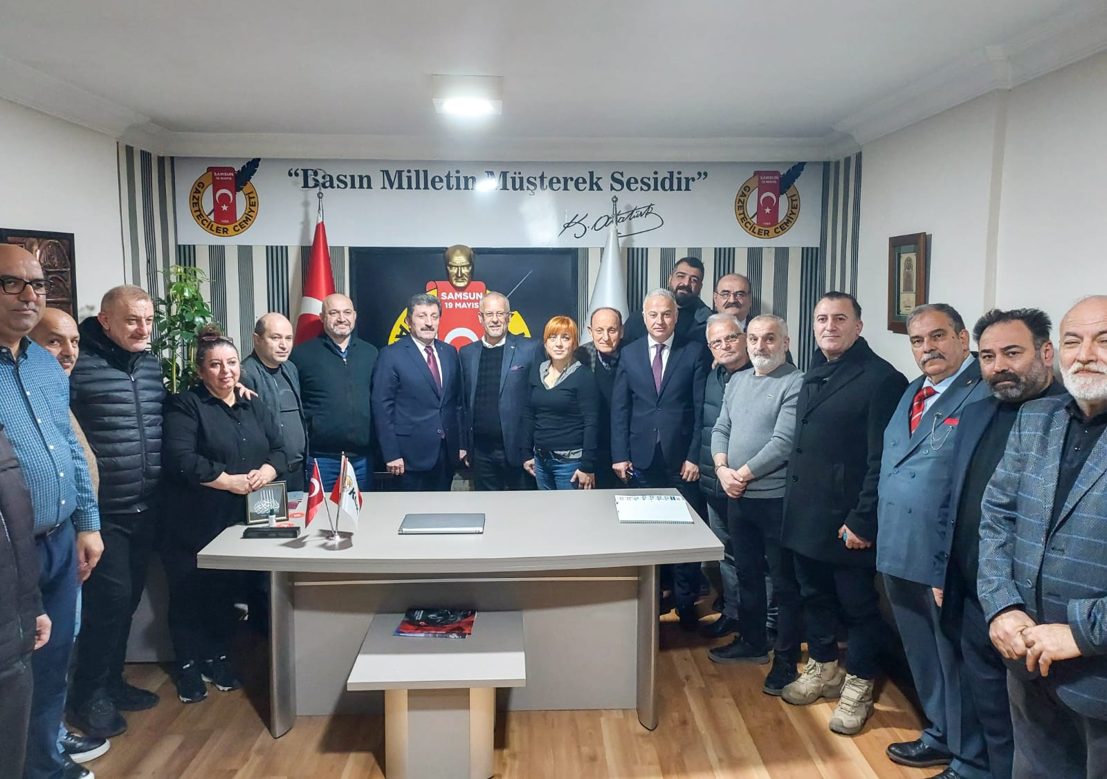 Orhan Tavlı'dan 19 Mayıs Gazeteciler Cemiyeti’ni Ziyaret