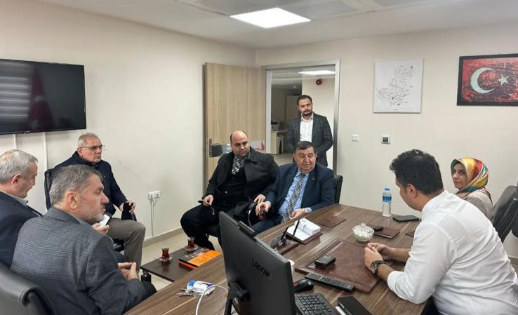 Ak Parti Ve Mhp'den Havza Sağlık Müdürü Hakan KURSAL ' a Ziyaret