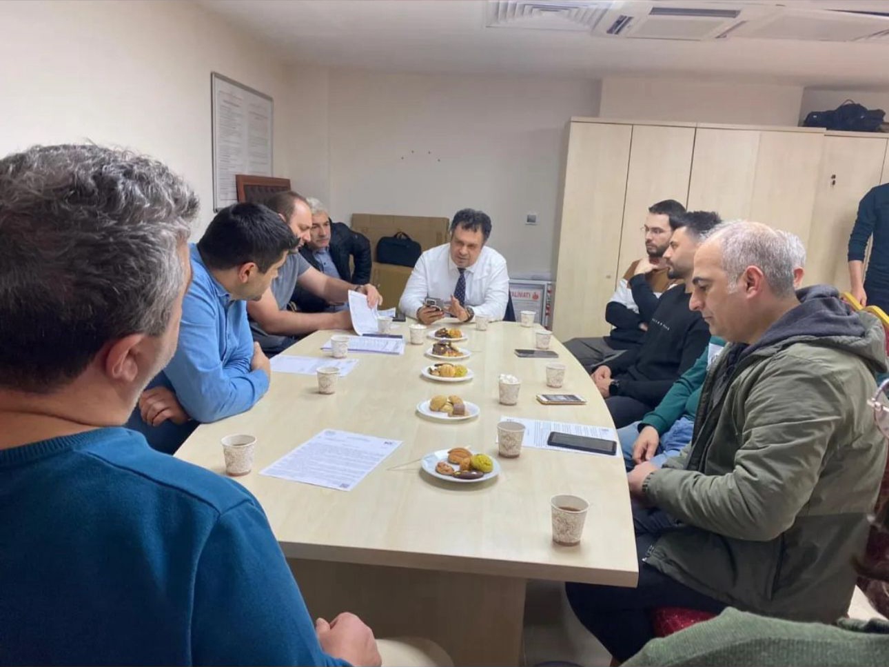 Havza İlçe Aile Hekimliğinin Aylık Toplantısı 