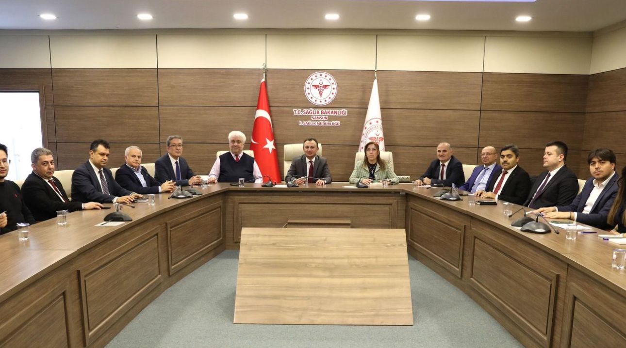 Samsun da Sağlık Hizmetleri Aylık Değerlendirme Toplantısı Yapıldı 