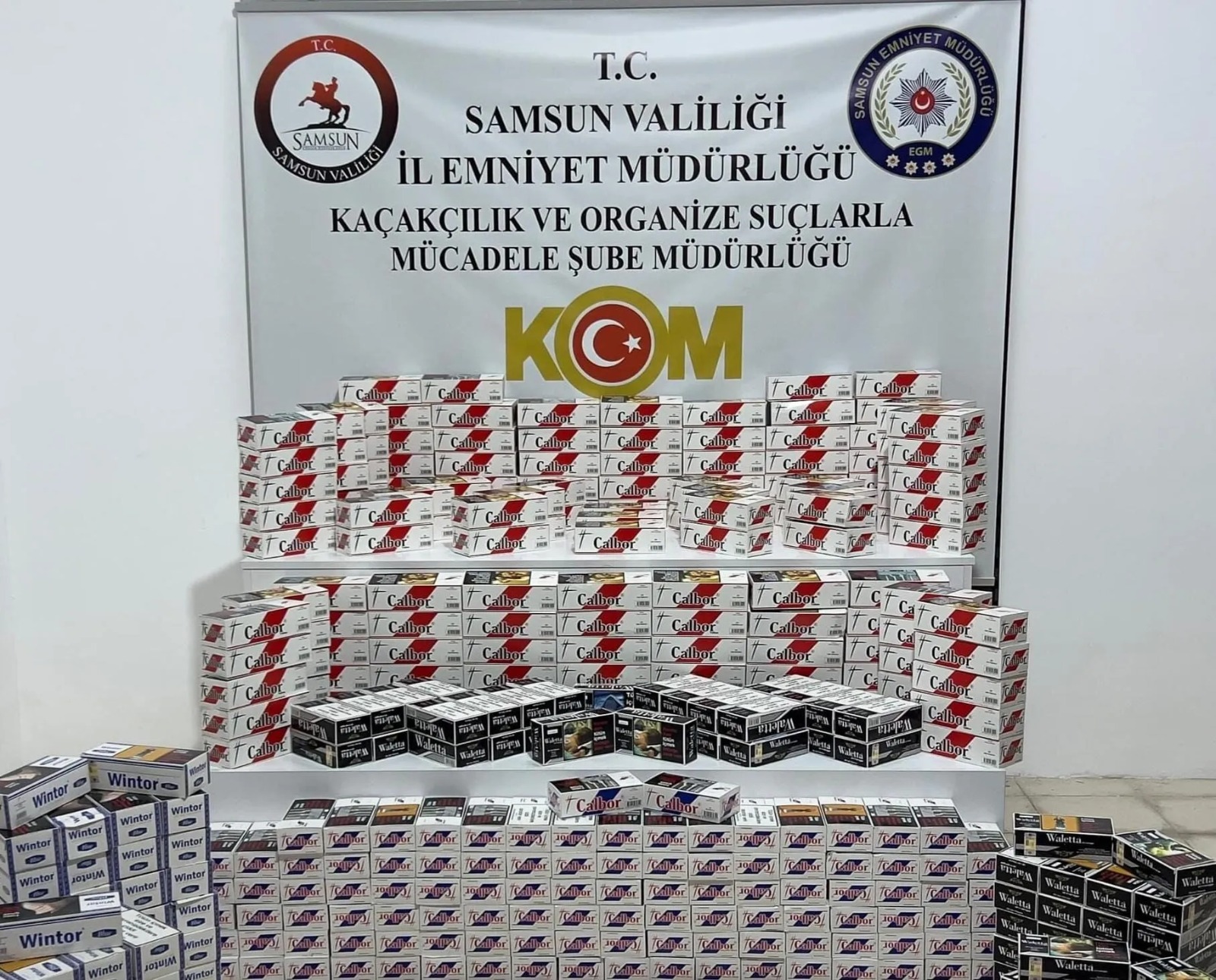 Emniyet Müdürlüğü'nden Kaçakçılık Operasyonu 