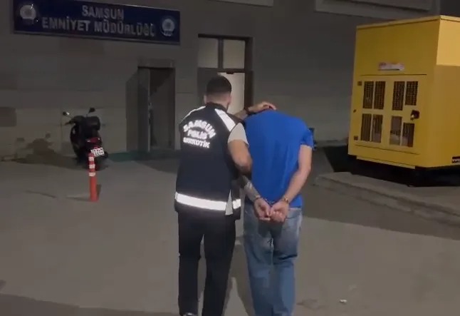 Samsun da Hakkında 7 Yıl Hapis Cezası Bulunan Kişi Yakalandı