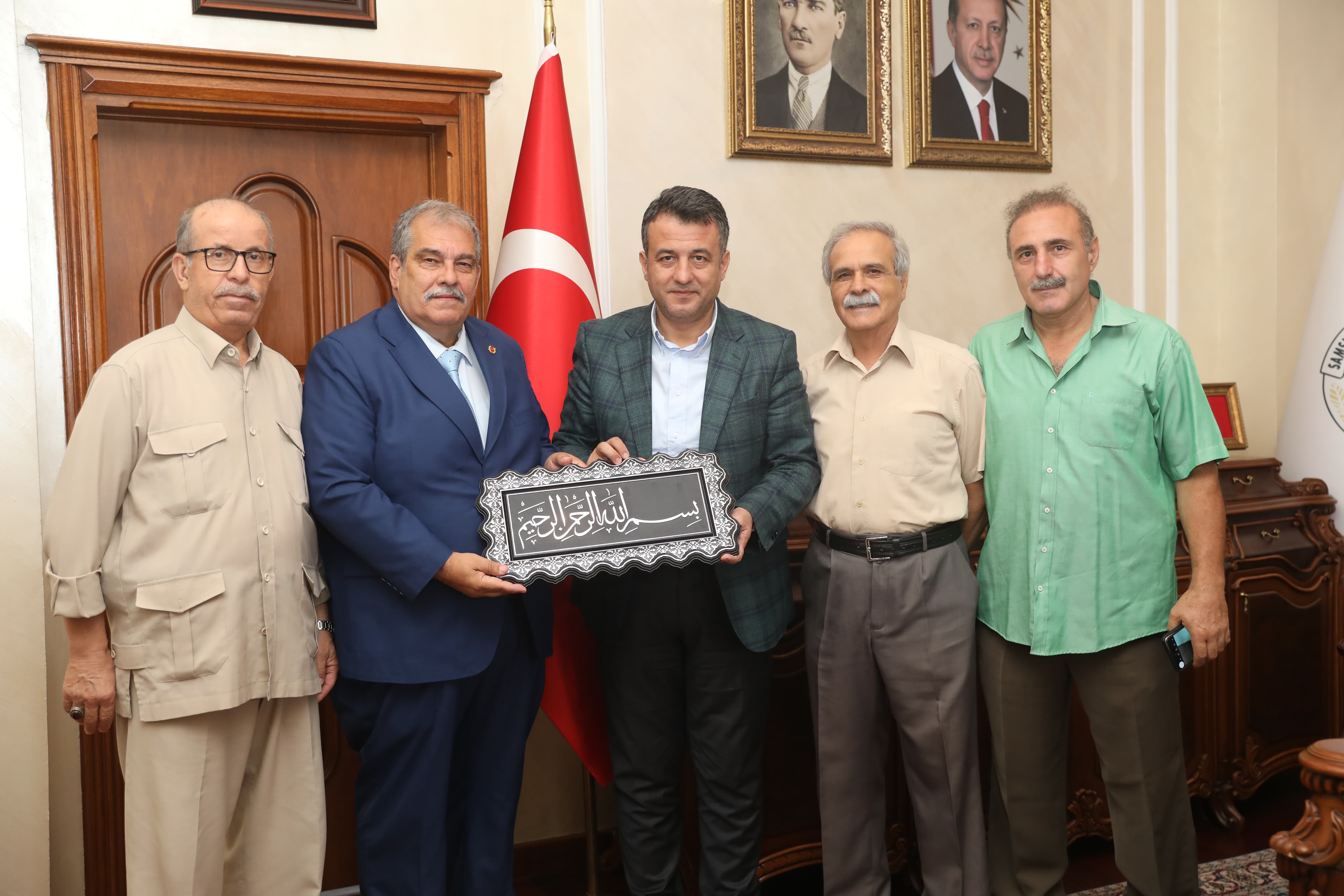 Anadolu Basın Birliği Samsun Şubesi’nden Samsun Büyükşehir Belediye Başkanı Av. Halit Doğan’a Ziyaret