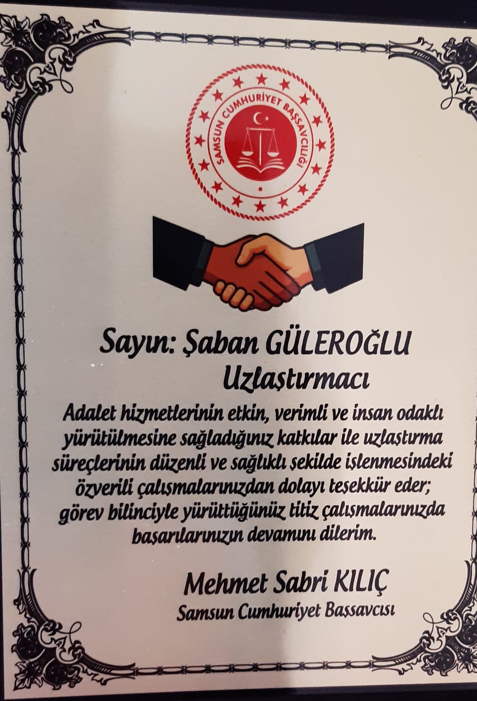 Samsun Adliyesi Uzlaştırma Bürosu'ndan Büyük Başarı