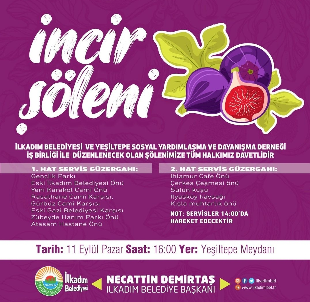 Samsun'da İncir Festivali