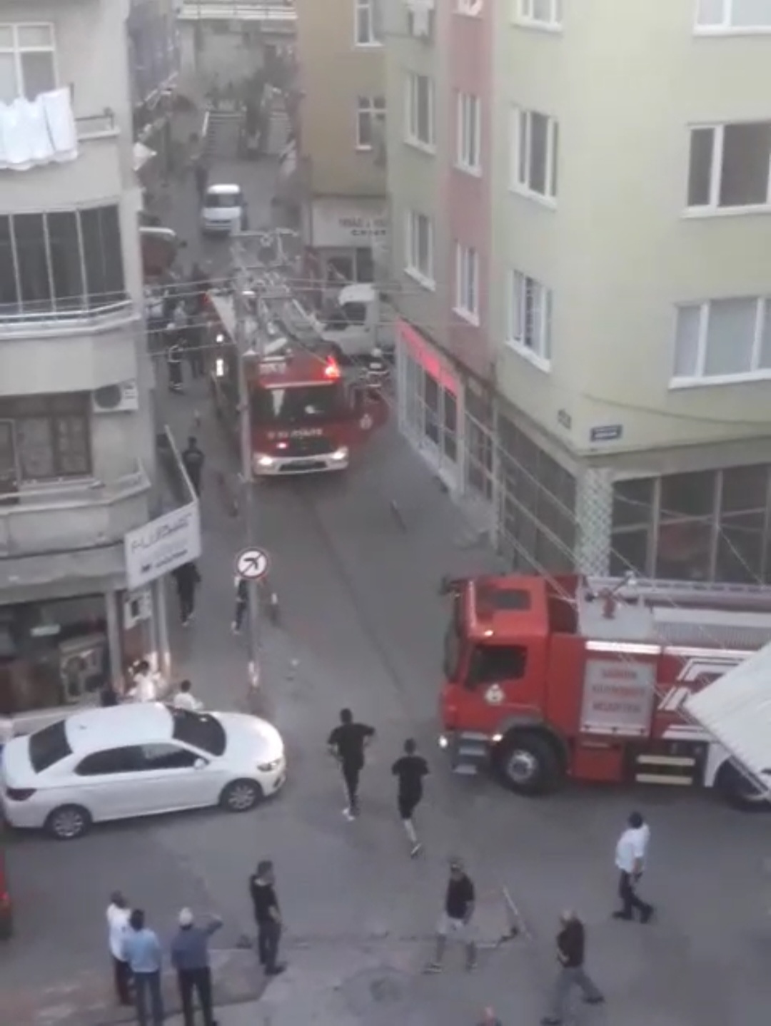 İlkadım'da Yangın Paniği 