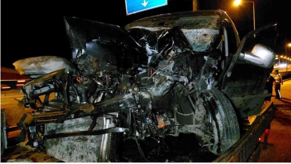 Tekkeköy'de Trafik Kazası 