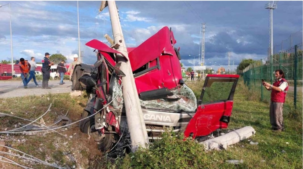 Samsun'da Zincirleme Trafik Kazası 
