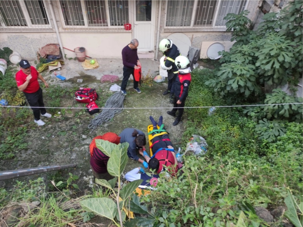 Dut Toplamak İsterken Ağaçtan Düştü 