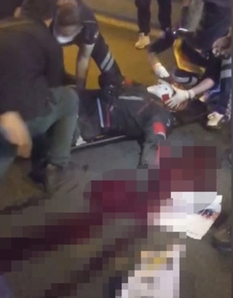 Atakum da Korkunç Kaza