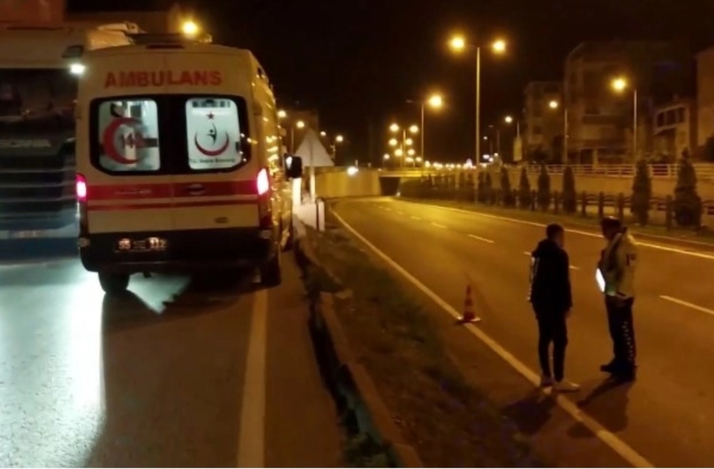 Bafra da Trafik Kazası