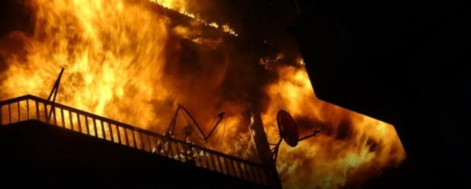 İlkadım da Yangın Paniği 