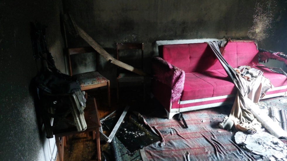 Sigaradan Çıkan Yangın Paniğe Neden Oldu