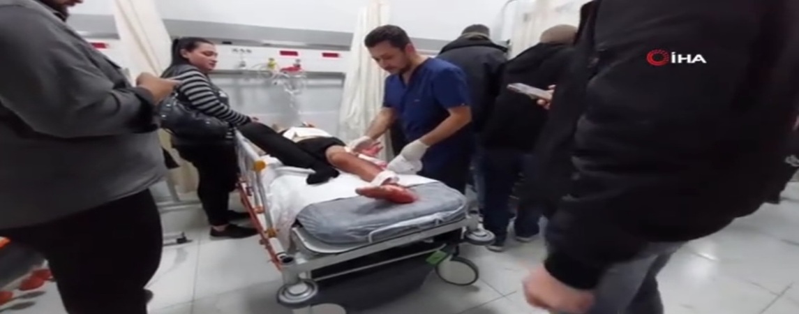 Canik de Sokak Ortasında Bıçaklı Saldırı 