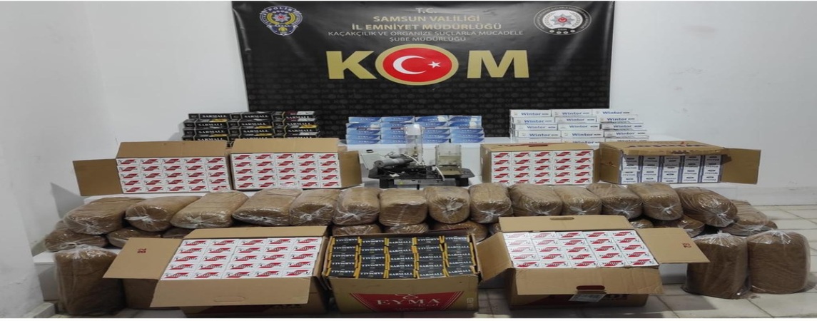 Tütün Kaçakçılığına Büyük Operasyon 