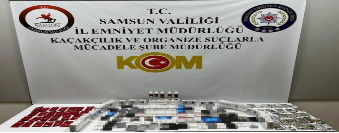 Samsun da Uyuşturucu Baskını 