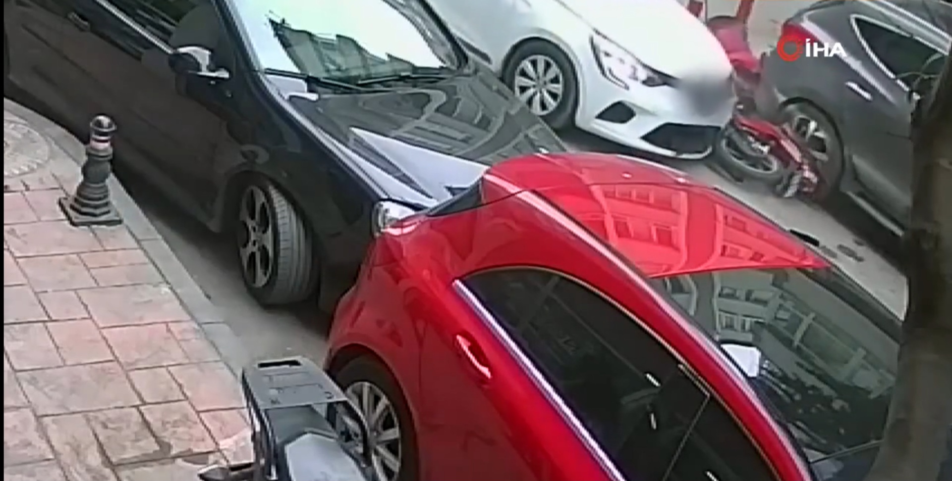 İlkadım da Korkutan Kaza