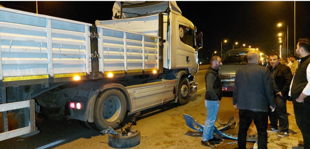 Tekkeköy de Feci Trafik Kazası 