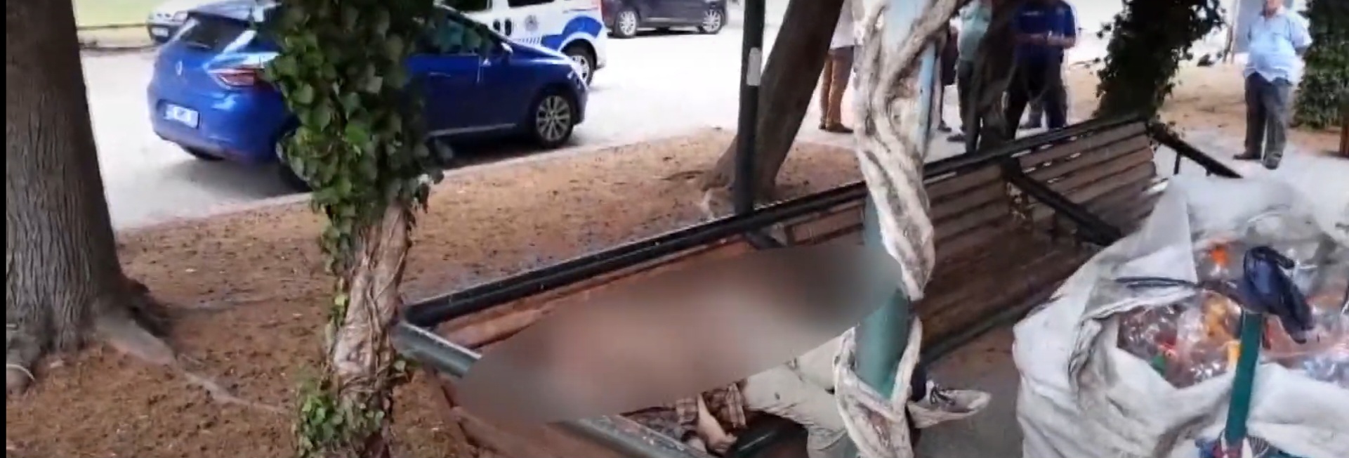 Samsun da Kağıt Toplayıcısı Parkta Ölü Bulundu 