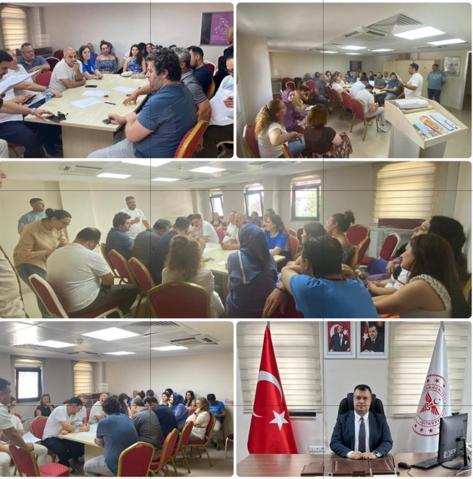 Havza İlçe Sağlık Müdürlüğü Aylık Olağan Aile Hekimliği Değerlendirme Toplantısı
