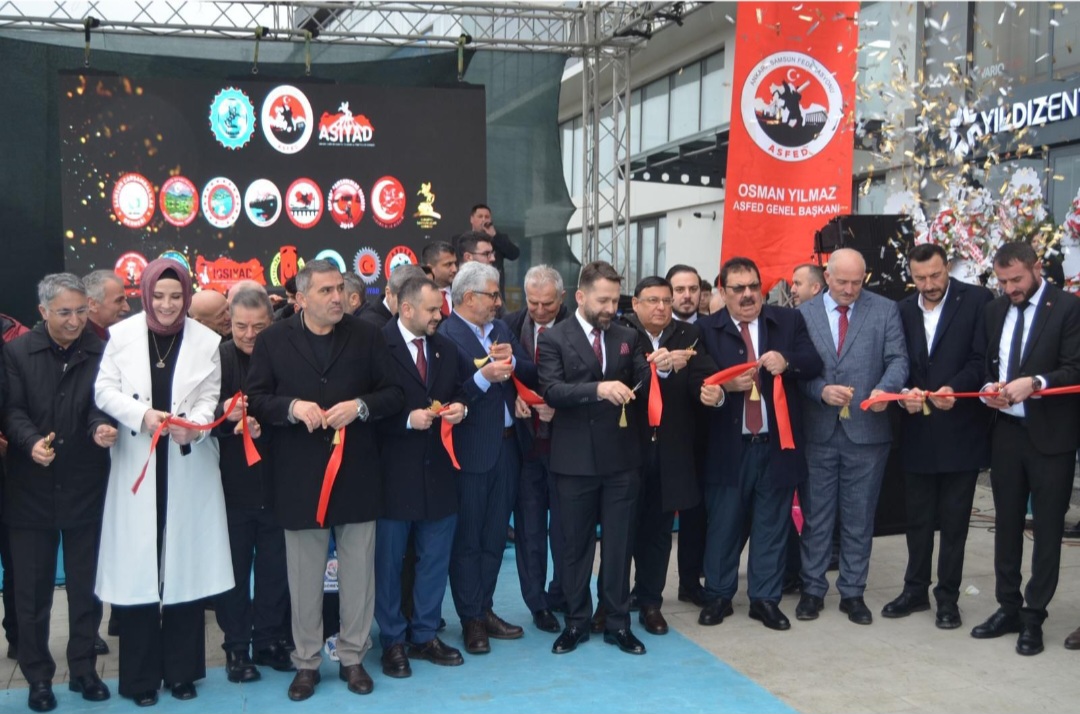 ASFED Samsun İl Başkanlığı Görkemli Törenle Açıldı