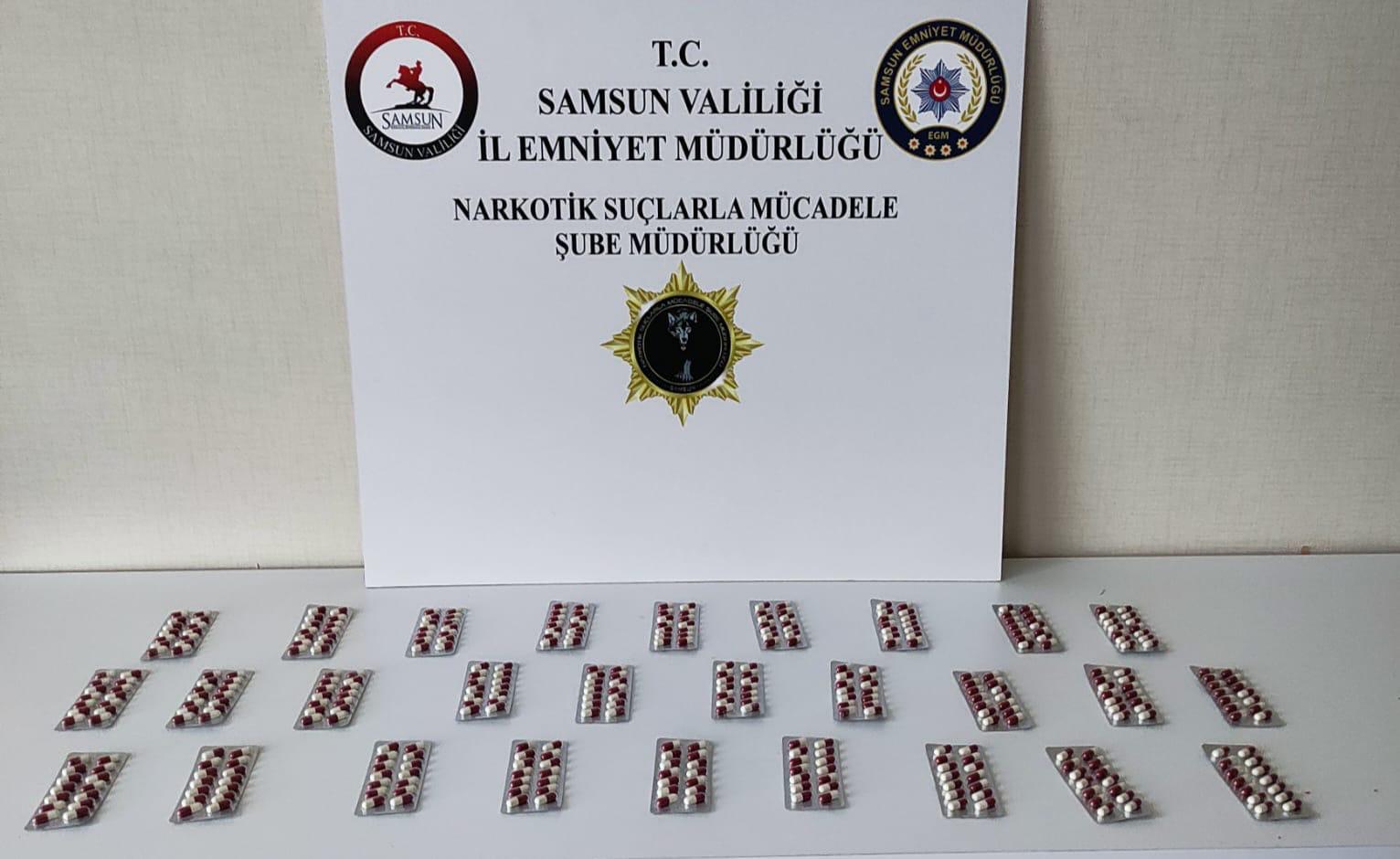 Samsun'da Uyuşturucu Operasyonu 