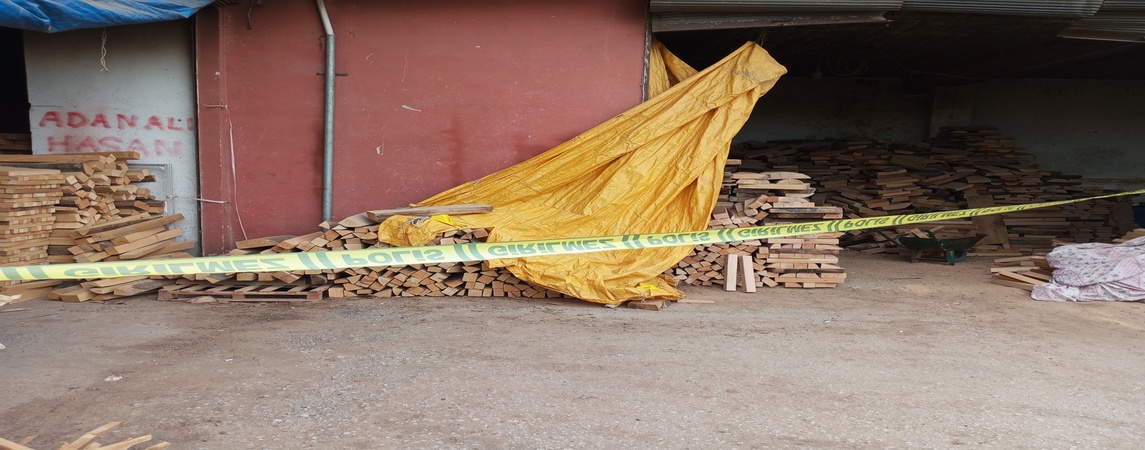 Çarşamba da Depoha Silahlı Saldırı 