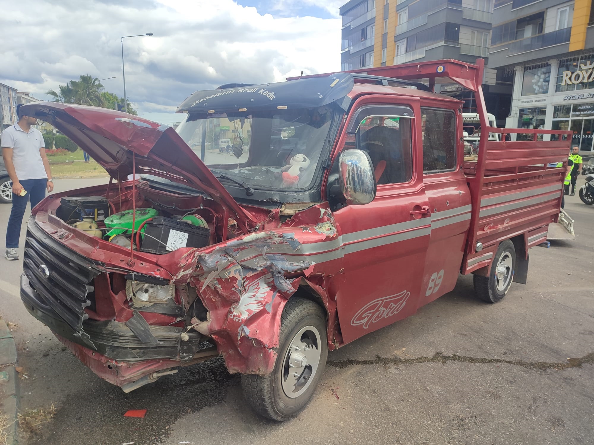 Çarşamba'da Trafik Kazası 