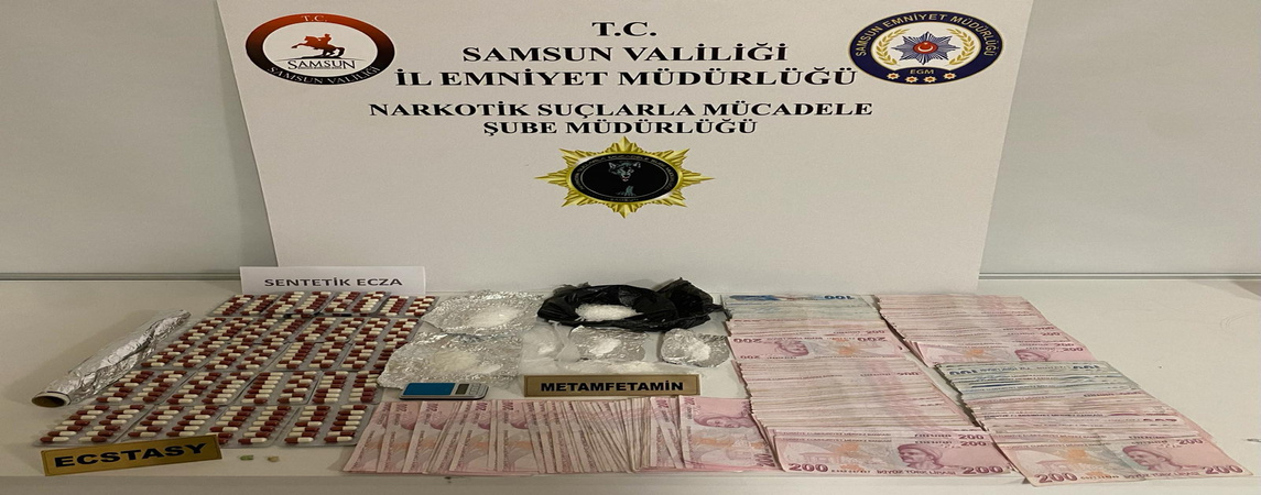 Samsun da Uyuşturucuya Geçit Yok