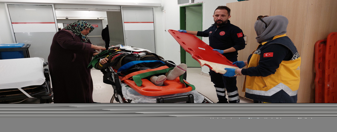 İlkadım da Korkutan Kaza