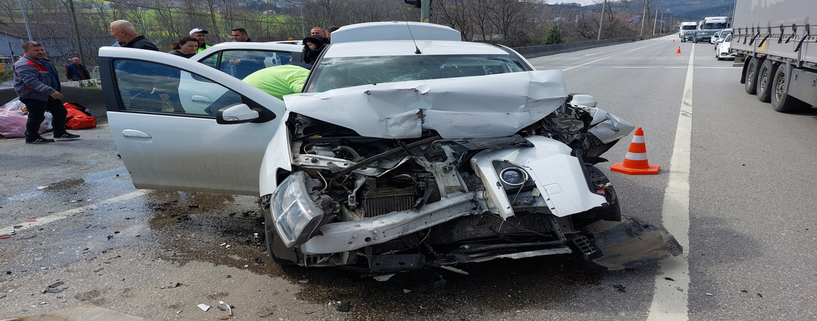 Toybelen Mevkisinde Feci Kaza