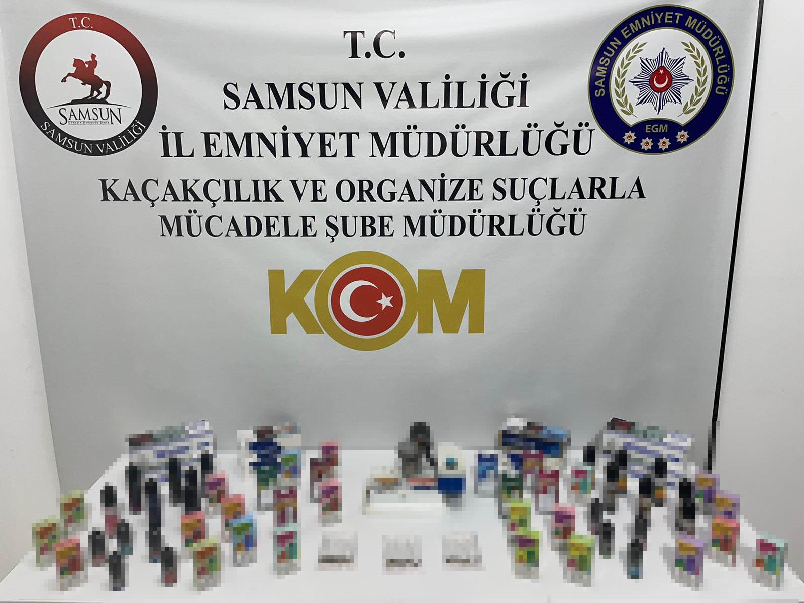 Macaron Sigara Ele Geçirildi 