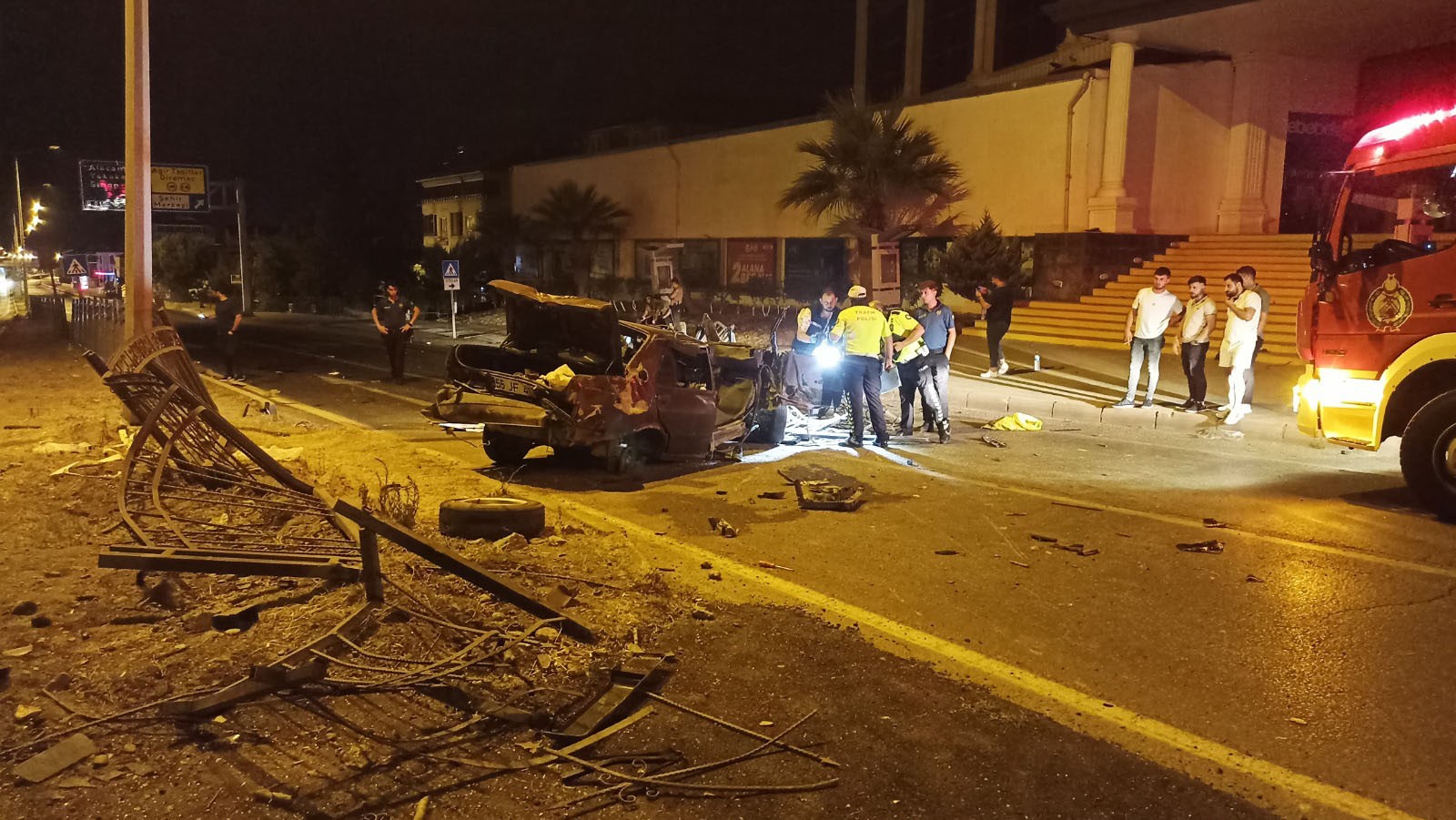 Samsun Sinop Karayolunda Ölümlü Trafik Kazası 