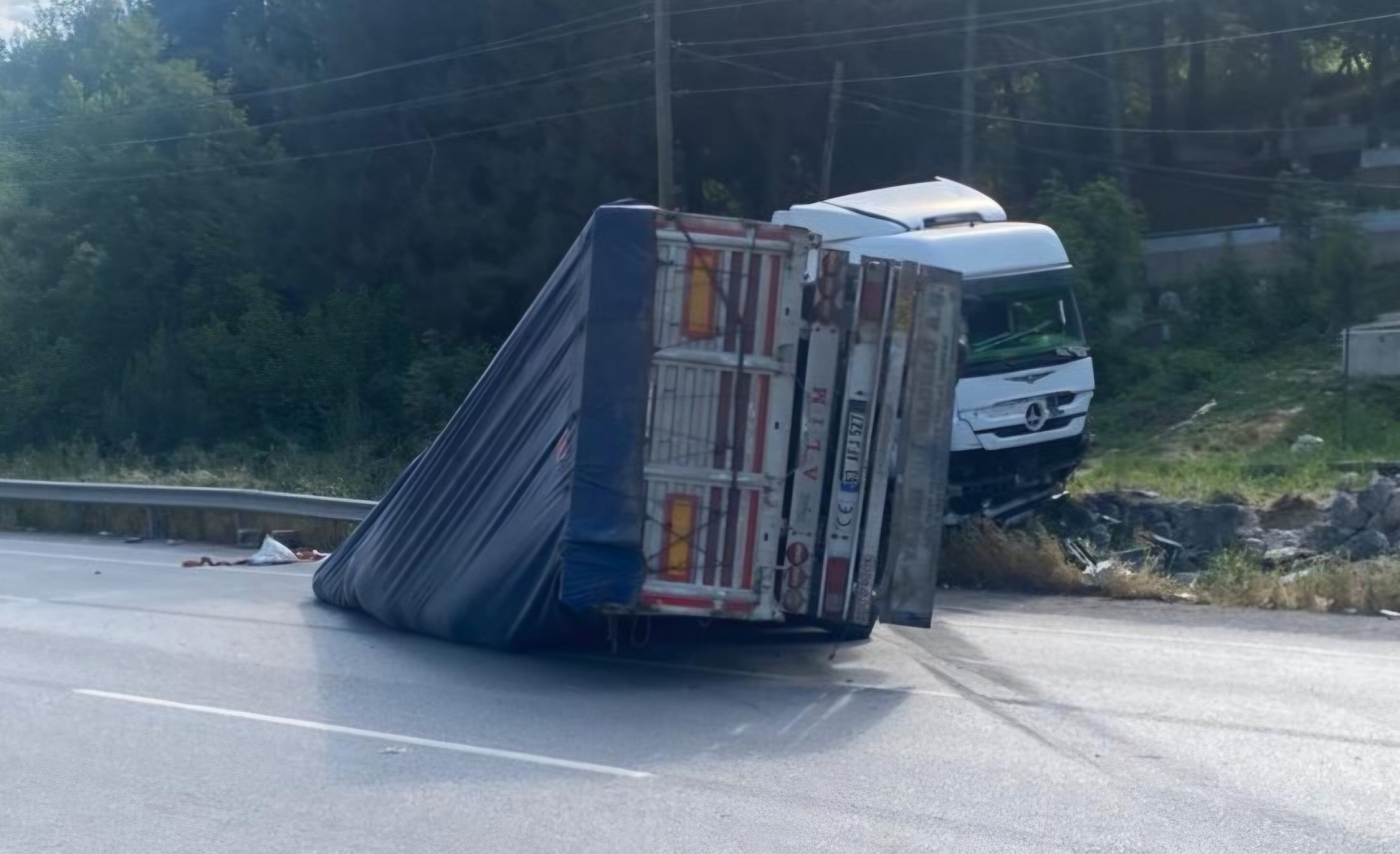 Atakum'da Korkunç Kaza 