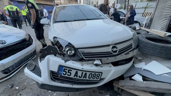 Canik’te Driftçi Dehşeti: Esnafa Çarptı, 98 Bin Lira Ceza Yedi
