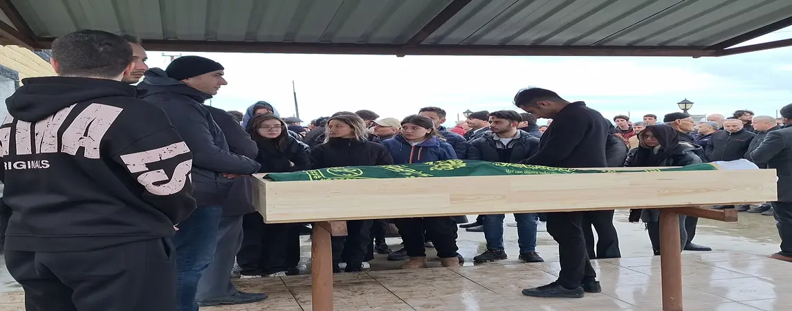 Hayatını Kaybeden Genç Son Yolculuğuna Uğurlandı 