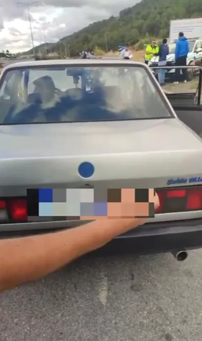 Samsun Yakakent’te Abart Egzozlu Araca Ceza: Araç Trafikten Men Edildi