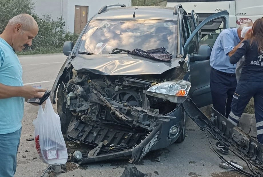 Samsun'da Trafik Kazası 