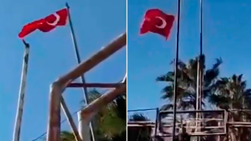 Nusaybin’de Türk Bayrağına Provokatif Saldırı 